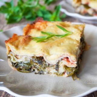 Kräuter-Mangold-Lasagne