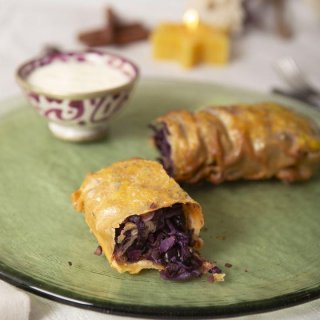 Rotkohlstrudel