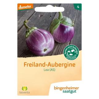 Saatgut Aubergine, Freiland, Lea