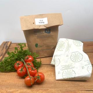 Käsetütchen kräftig 12,-