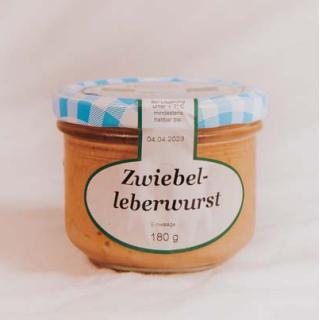 Wurst: Zwiebelleberwurst 180g