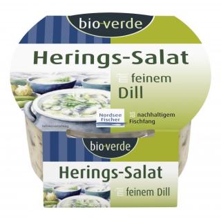 Herings-Salat Dill-Sahne