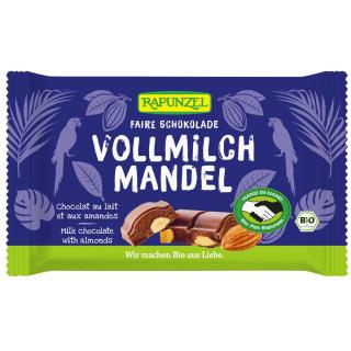 Schokolade Vollmilch mit Mandeln