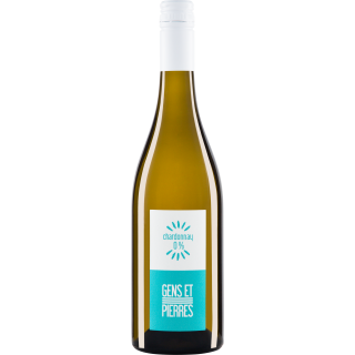 Weißwein, Gens et Pierres Chardonnay alkoholfrei