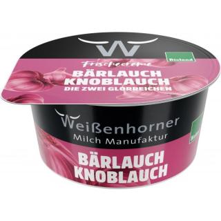 Frischecreme Bärlauch-Knoblauch