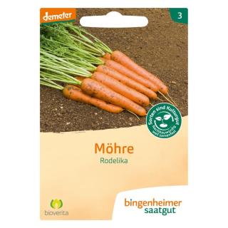 Saatgut Möhre, Rodelika