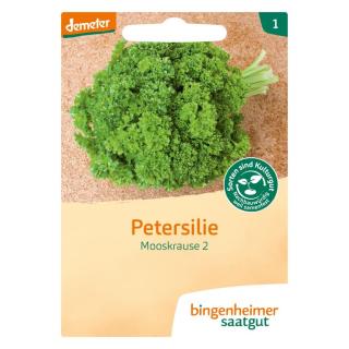 Saatgut Petersilie Mooskrause