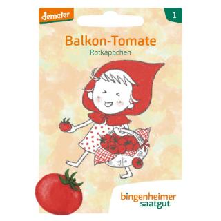Saatgut Tomate, Balkon-, Rotkäppchen