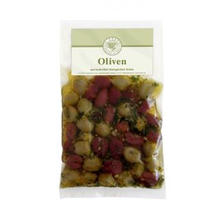 Oliven Mix mariniert ohne Stein