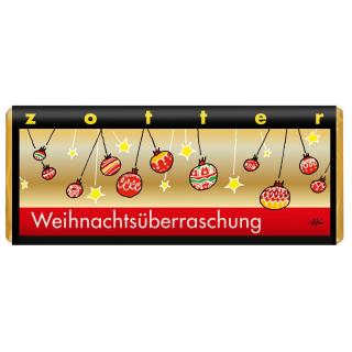 Schokolade Weihnachtsüberraschung - Karamell Nougat Crunch