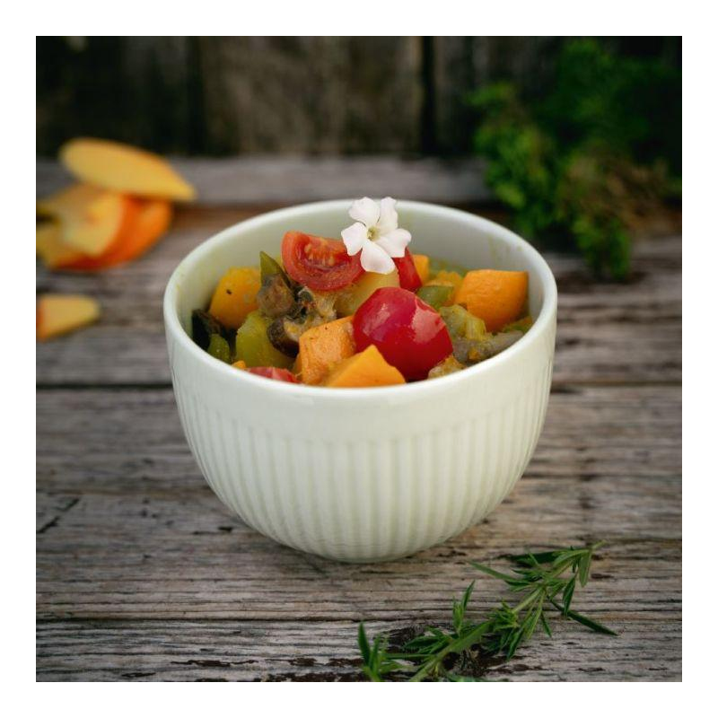 Grünes Kürbis-Curry