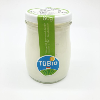 Joghurt natur, stichfest aus Tübio-Milch