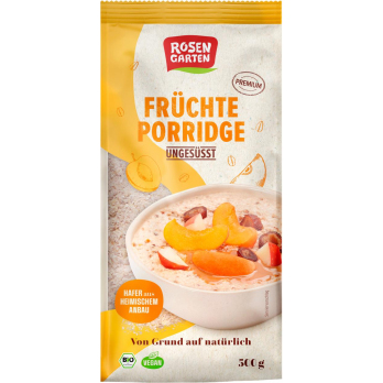 Porridge, Früchte ungesüßt