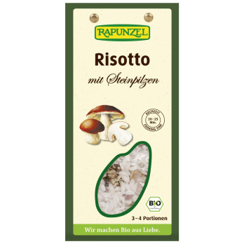 Reis, Risotto mit Steinpilzen