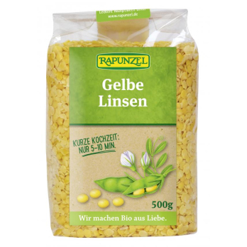 Linsen, gelb