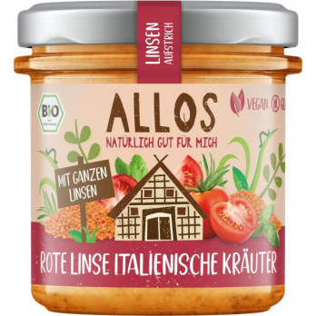 Aufstrich rote Linse italienische Kräuter