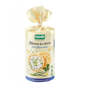 Mais Scheiben mit Meersalz gf