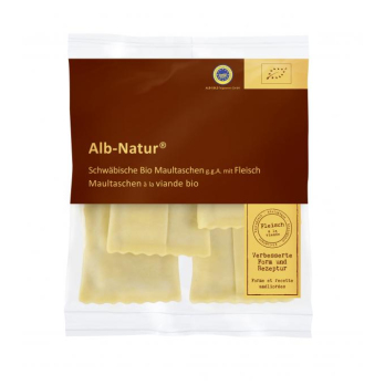 Maultaschen mit Fleischfüllung