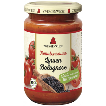 Tomatensauce Linsen Bolognese vegan 340 ml