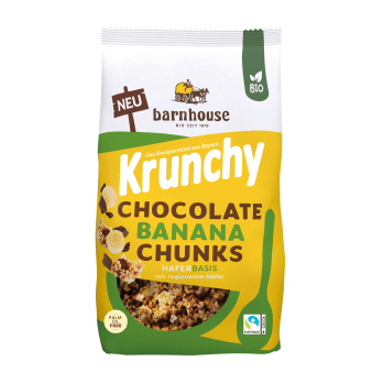 Müsli, Krunchy Chocolate Banana Chunks