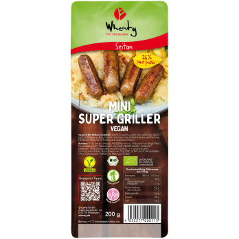 Wheaty Mini Super Griller vegan (9 Stück)