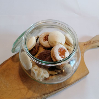 Weihnachtsbäckerei: Gebäck im Weckglas 300g