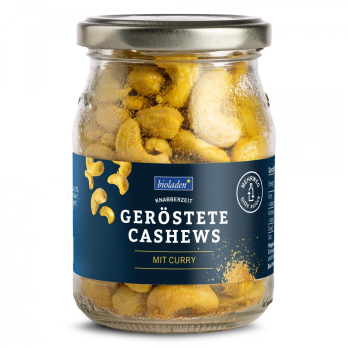 Cashews geröstet mit Curry