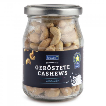 Cashews geröstet und gesalzen unverpackt