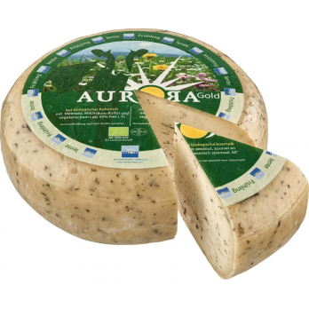 Aurora Gold Frühlingskäse mit Gänseblümchen