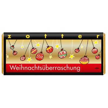 Schokolade Weihnachtsüberraschung - Karamell Nougat Crunch