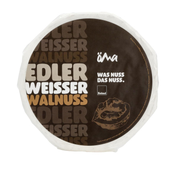 Edler Weißer Brie Walnuss