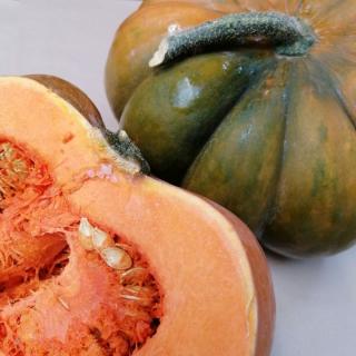 Kürbis, Muskat Schnitz - aus eigenem Anbau, Ersatz: Kürbis Hokkaido