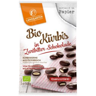 Kürbiskerne in Zartbitter Schokolade
