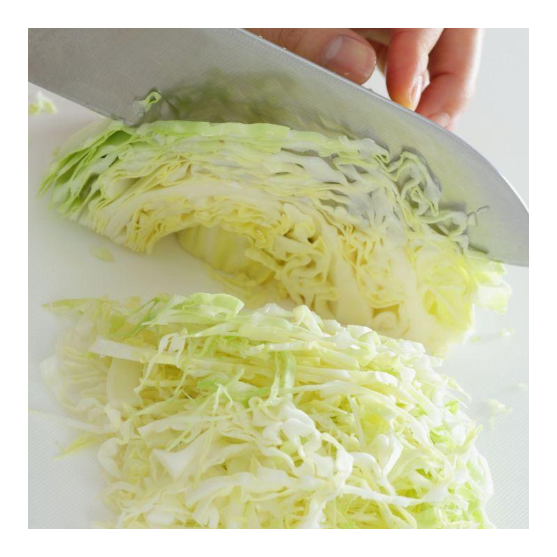 Chinakohlsalat mit Äpfeln und Sahnedressing