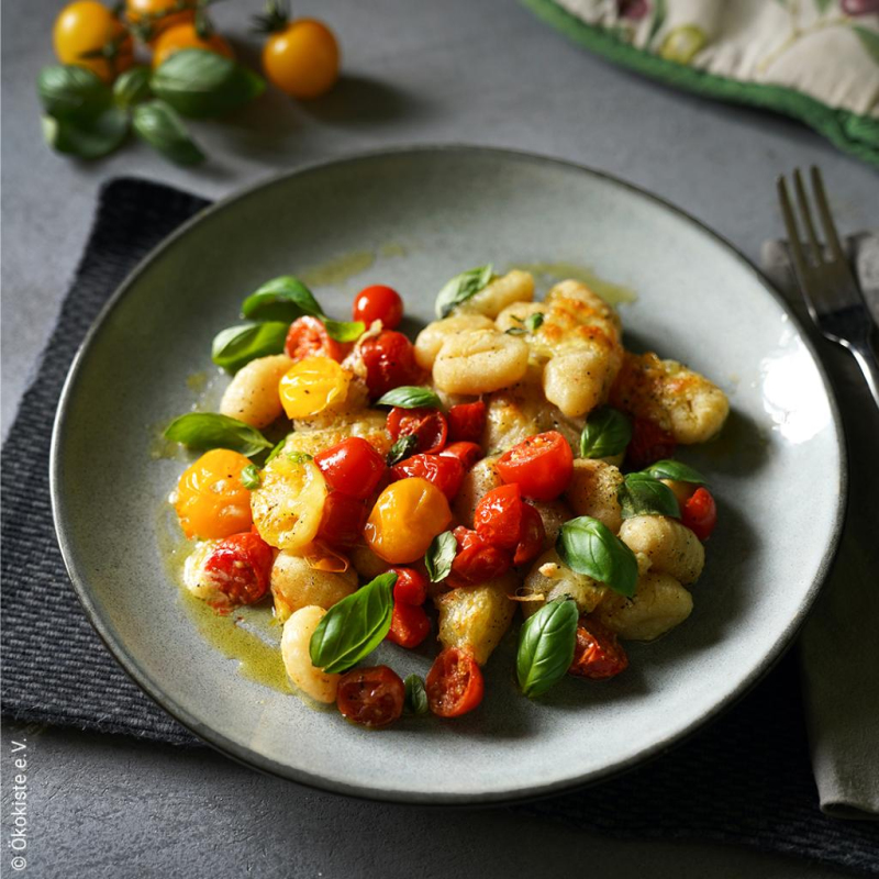 Gnocchi Caprese/vegetarisch