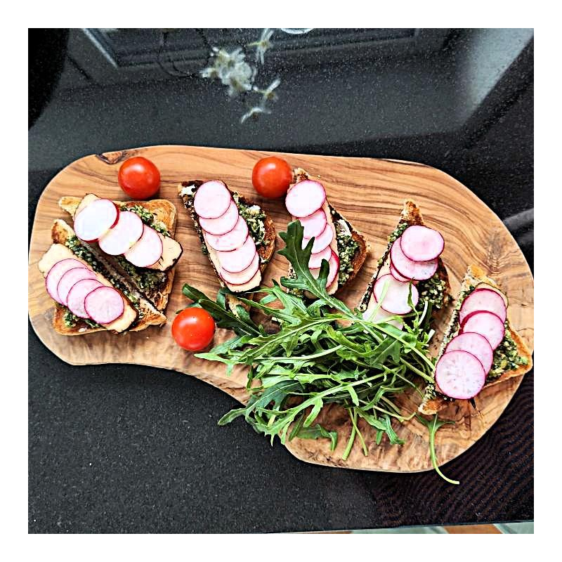 Radieschengrün Pesto - vegan