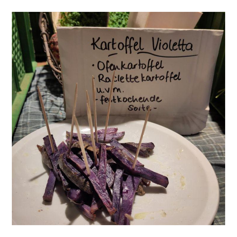 Violette Ofenkartoffel - Zubereitungstipps