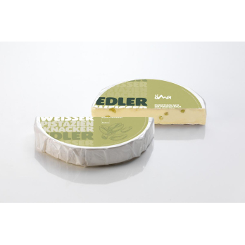 Edler Weißer Brie Pistazien-Knacker