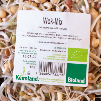Sprossen, Wokmix 125g - aus Bonlanden