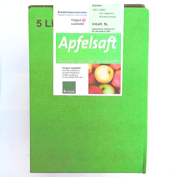 Apfelsaft Bag-in-Box 5l