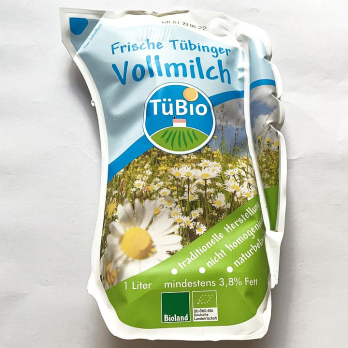 Milch TüBio 1l 3,8%