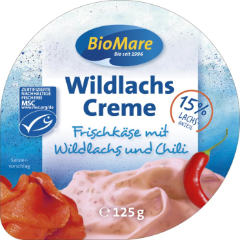 Frischcreme Wildlachs & Chili