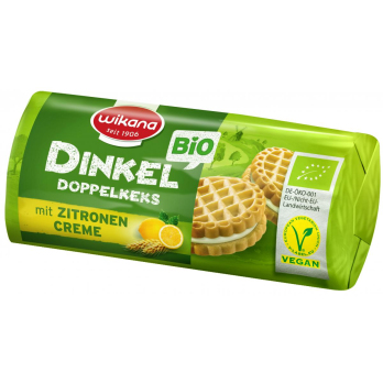 Doppelkeks mit Zitronencreme
