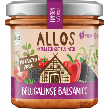 Brotaufstrich Belugalinse-Balsamico