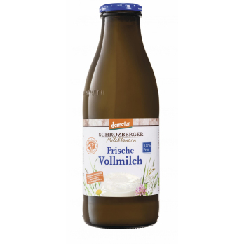 Milch, frisch Flasche 1l  3,8%