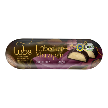 Marzipanbrot Lubs Zartbitter, 50 g