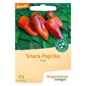 Saatgut Paprika, Snack- Fritz
