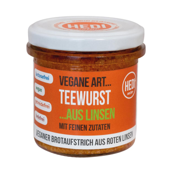Aufstrich vegane Art Teewurst