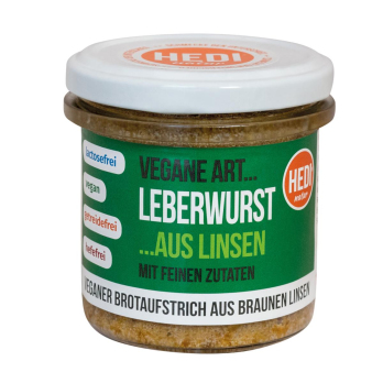 Aufstrich vegane Art Leberwurst