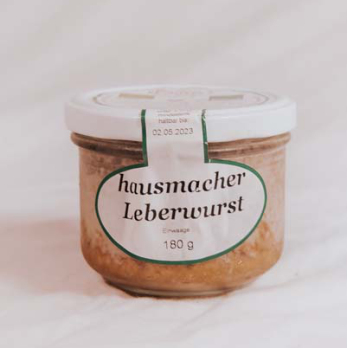 Wurst: Hausmacher Leberwurst 190g